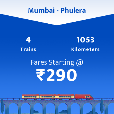Mumbai To Phulera Trains